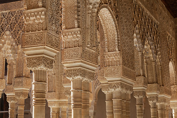 Image showing Islamic Palace Interior