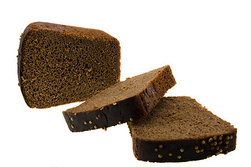 Image showing  black bread 