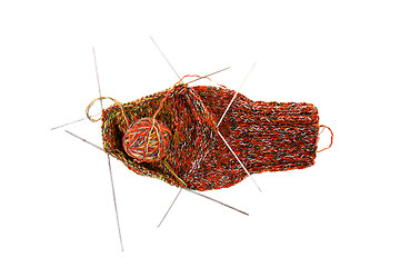 Image showing part of clothing knitting