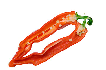 Image showing ripe red peppers
