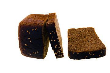 Image showing  black bread 