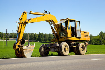 Image showing tractor with bucket