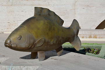 Image showing YEREVAN, ARMENIA - 13.06.2014:  statue by  François-Xavier Lala