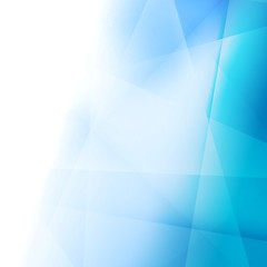 Image showing Bright abstract blue elegant background