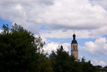 Image showing Dome of Roman catholic church in Chernihiv, Ukraine