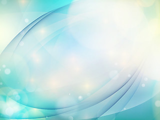 Image showing Abstract blue background. EPS 10