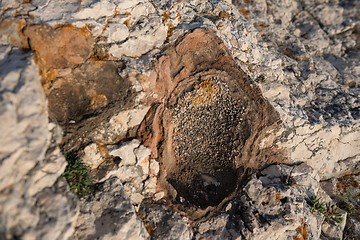 Image showing Aged rock texture background 