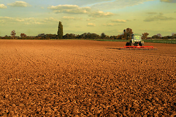 Image showing tractor on field