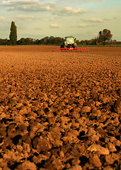 Image showing tractor on field