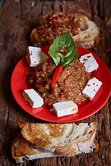 Image showing Eggplant caviar