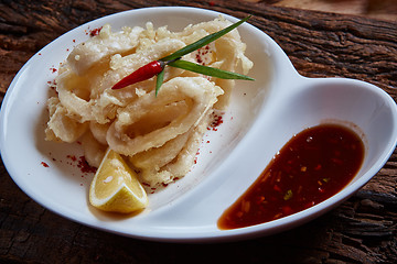 Image showing Deep Fried Calamari Rings