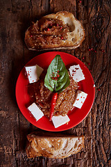 Image showing Eggplant caviar