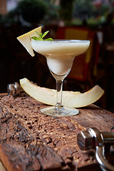 Image showing margarita melon cocktail