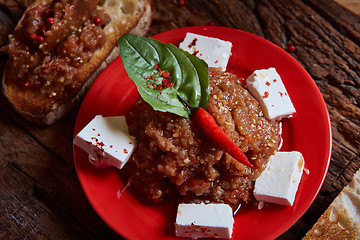 Image showing Eggplant caviar