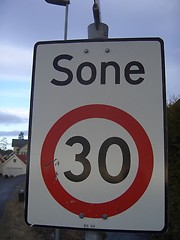 Image showing Speed limit 30km/h