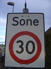 Image showing Speed limit sign