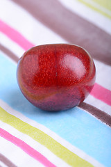 Image showing Close up of fresh cherry berries