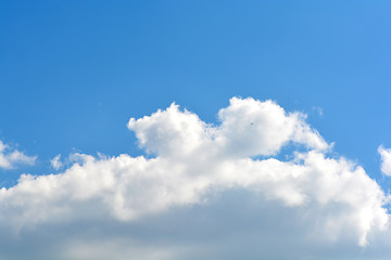 Image showing Clouds with blue sky