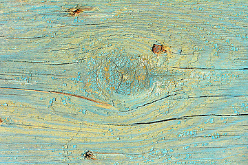 Image showing blue plank horizontal background