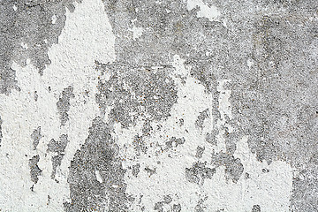 Image showing Vintage or grungy white background of natural cement or stone old texture as a retro pattern wall.  It is a concept, conceptual or metaphor wall banner, grunge, material, aged, rust or construction.