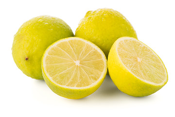 Image showing Fresh green limes