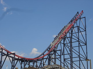 Image showing Scary Roller Coaster