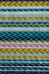 Image showing Multi color fabric texture samples