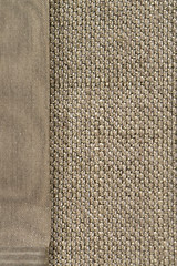 Image showing Green fabric texture