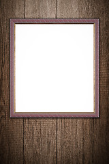 Image showing Old picture frame