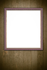 Image showing Old picture frame