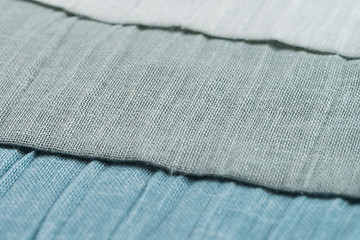 Image showing Green fabric texture