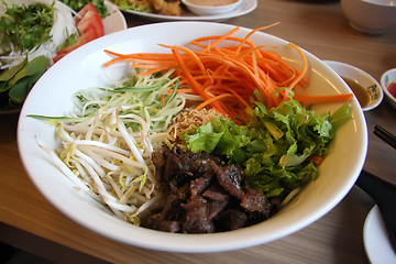 Image showing Vietnamese noodles