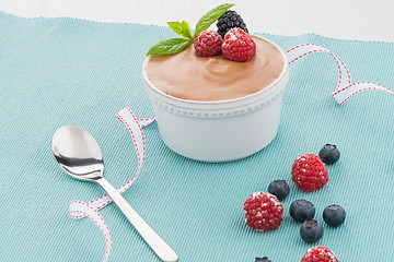 Image showing Chocolate mousse 