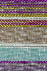 Image showing Multi color fabric texture samples