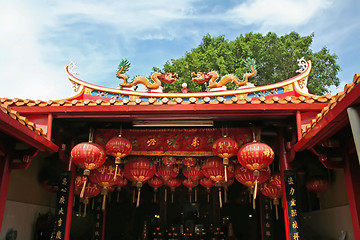 Image showing Chinese temple