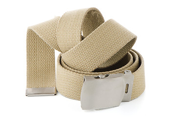 Image showing Beige belt