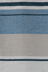 Image showing Blue fabric texture