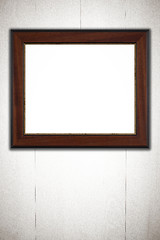 Image showing Old picture frame