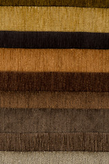 Image showing Multi color fabric texture samples