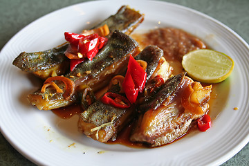 Image showing Grilled fish