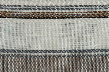 Image showing Brown fabric