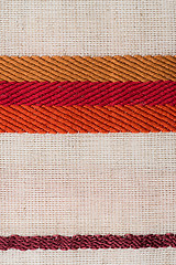 Image showing Multi color fabric texture samples