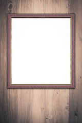 Image showing Old picture frame