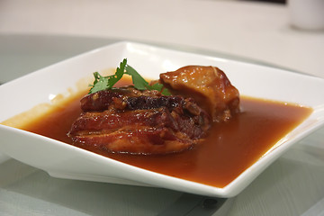 Image showing Chinese stewed pork