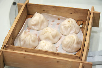 Image showing Steamed dimsum