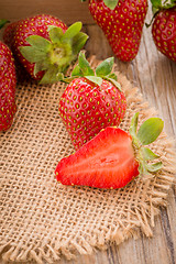 Image showing Strawberries