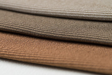 Image showing Multi color fabric texture samples