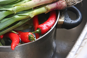 Image showing Fresh vegetables