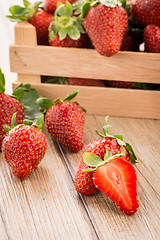 Image showing Strawberries