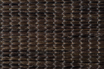 Image showing Brown fabric texture